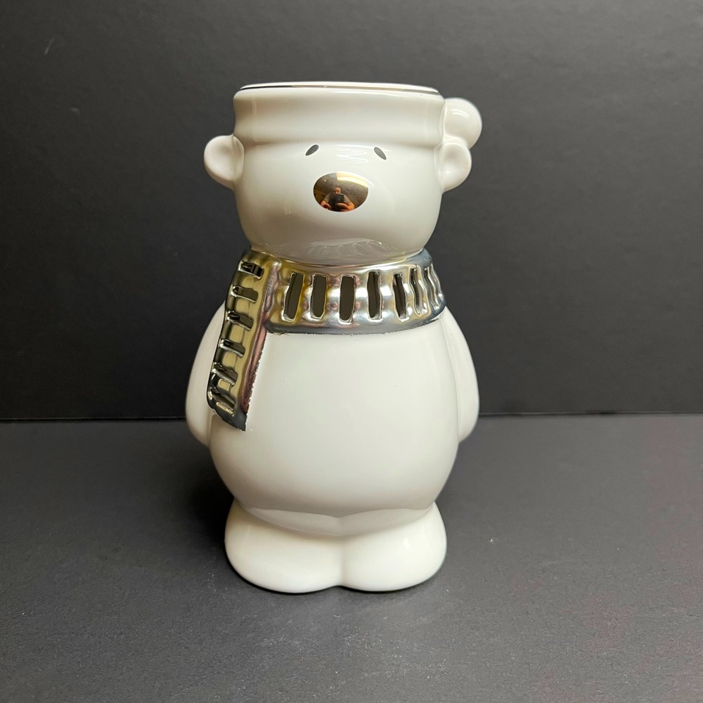 2009 Slatkin Tea Light Polar Bear Oil Warmer